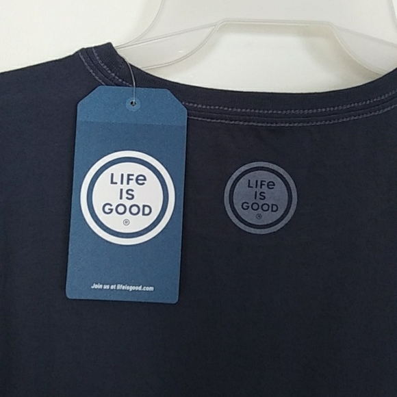 Life is Good womens Crusher Tee. Size S - Picture 7 of 9